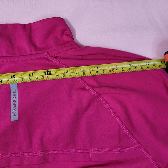 Women's Pink Quarter-Zip Top - Picture 15 of 16